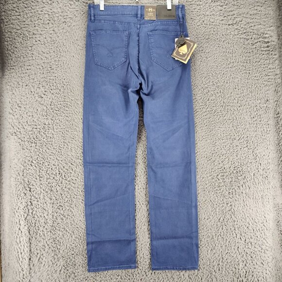 Jack of Spades Jeans Mens 33x34 Blue Stretch High Roller Straight Leg *NWT* - Picture 13 of 16